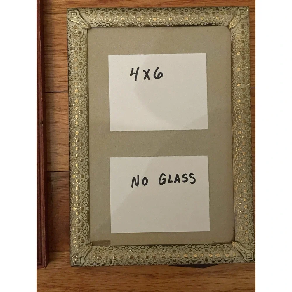 Assorted Small Picture Frames Golden‎ Gallery Wall 3.5x5, 4x6, 5x7